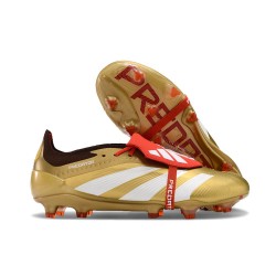 adidas Predator 2024 Elite FT FG Oro Met Bianco Rosso