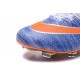 Nuove Scarpe Calcio Nike Mercurial Superfly Iv CR7 FG Viola Arancio
