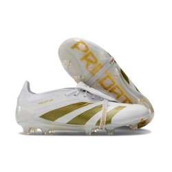 adidas Predator 2024 Elite FT FG Bianco Oro Met