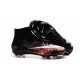 Nike Scarpa da Calcio Nuovo Mercurial Superfly FG Cristiano Ronaldo Nero Rosso Bianco