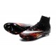 Nike Scarpa da Calcio Nuovo Mercurial Superfly FG Cristiano Ronaldo Nero Rosso Bianco