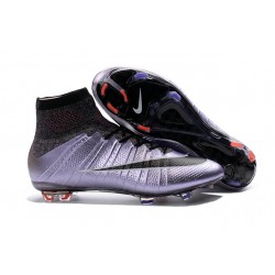 Ronaldo Scarpa Nike Mercurial Superfly 4 FG Lilla Mango Nero