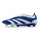 adidas Predator Elite Senza Lacci FG Blu Bianco