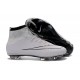Scarpette da Calcio Uomo Nike Mercurial Superfly FG ACC Bianco Nero