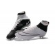 Scarpette da Calcio Uomo Nike Mercurial Superfly FG ACC Bianco Nero