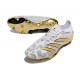adidas Predator Elite FG Scarpa da Calcio Oro Bianco Grigio
