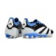 adidas Predator Elite FG Scarpa da Calcio Nero Bianco Blu