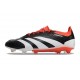 adidas Predator Elite FG Scarpa da Calcio Nero Bianco Rosso