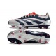 adidas Predator Elite FG Scarpa da Calcio Argento Nero Rosso