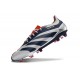 adidas Predator Elite FG Scarpa da Calcio Argento Nero Rosso