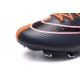 Cristiano Ronaldo Scarpe Nuove 2016 Nike Mercurial Superfly FG Nero Arancio