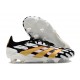 adidas Predator Elite FG Scarpa da Calcio Nero Bianco Oro
