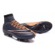 Cristiano Ronaldo Scarpe Nuove 2016 Nike Mercurial Superfly FG Nero Arancio