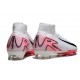 Scarpe Nike Mercurial Superfly X Elite FG Bianco Rosso Nero