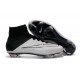 Cristiano Ronaldo Scarpe Nuove 2016 Nike Mercurial Superfly FG Pelle Bianco Nero