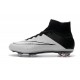 Cristiano Ronaldo Scarpe Nuove 2016 Nike Mercurial Superfly FG Pelle Bianco Nero