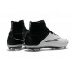 Cristiano Ronaldo Scarpe Nuove 2016 Nike Mercurial Superfly FG Pelle Bianco Nero