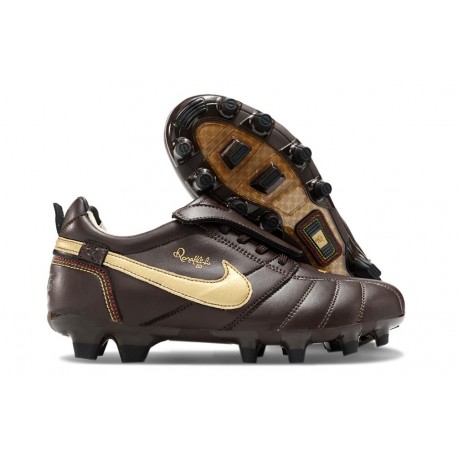Nike Tiempo Legend 10 Elite FG Nuovo Marrone Oro