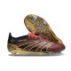 adidas Predator Elite FG Scarpa da Calcio Rosso Oro Nero