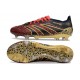 adidas Predator Elite FG Scarpa da Calcio Rosso Oro Nero