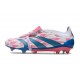 adidas Predator Elite Fold-over Tongue FG Ftwr Bianco Solar Blu Solar Rosa