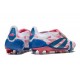 adidas Predator Elite Fold-over Tongue FG Ftwr Bianco Solar Blu Solar Rosa