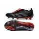 adidas Predator Elite Fold-over Tongue FG Stealth Victory - Nero Grigio Rosso