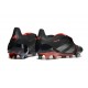 adidas Predator Elite Fold-over Tongue FG Stealth Victory - Nero Grigio Rosso