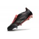 adidas Predator Elite Fold-over Tongue FG Stealth Victory - Nero Grigio Rosso