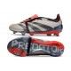 adidas Predator Elite Fold-over Tongue FG Platin Met Nero Aurora Carbone