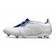 adidas Predator Elite Fold-over Tongue FG Polar Victory - Bianco Argento Metallizzato Blu