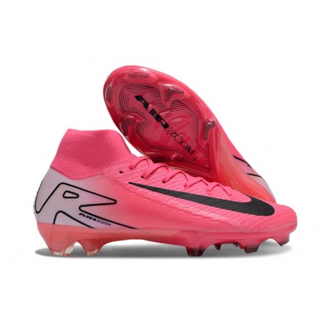 Nike Zoom Mercurial Superfly 10 Elite FG Rosa Bianco Nero