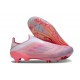 adidas F50+ Laceless FG Rosa Bianco