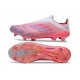adidas F50+ Laceless FG Rosa Bianco