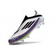 adidas F50+ Laceless FG X Messi Ftwr Bianco Nero Core Unity Viola