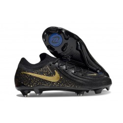 Scarpa Nike Phantom Luna 2 Elite FG Nero Oro Metallizzato