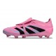 adidas Predator 25 Elite Tongue FG Rosa Nero