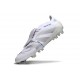adidas Predator 25 Elite Tongue FG Bianco Argento Metallico Royal Acceso