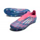 Scarpe da calcio adidas F50 Elite Laceless FG Solar Blu Ftwr Bianco Solar Rosa