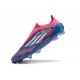 Scarpe da calcio adidas F50 Elite Laceless FG Solar Blu Ftwr Bianco Solar Rosa