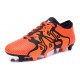 Scarpini da Calcio adidas X15+ Primeknit FG/AG Arancio Nero