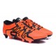 Scarpini da Calcio adidas X15+ Primeknit FG/AG Arancio Nero