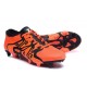 Scarpini da Calcio adidas X15+ Primeknit FG/AG Arancio Nero