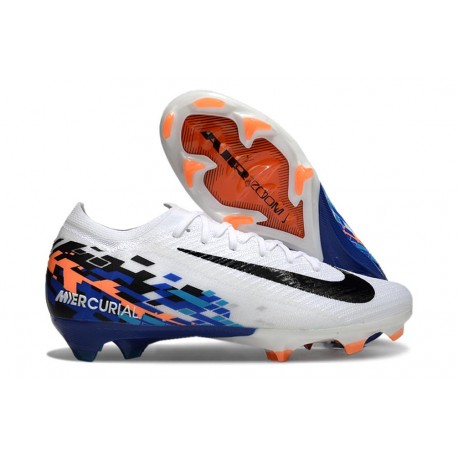 Nike Zoom Mercurial Vapor XVI Elite FG Bianco Nero Blu