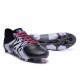 Scarpini da Calcio adidas X15+ Primeknit FG/AG Nero Bianco