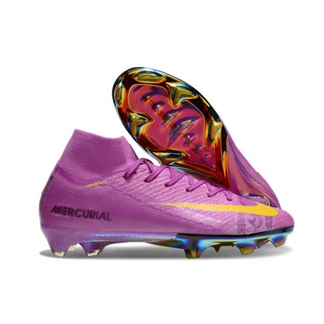 Nike Air Zoom Mercurial Superfly X Elite FG Viola Giallo
