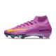 Nike Air Zoom Mercurial Superfly X Elite FG Viola Giallo