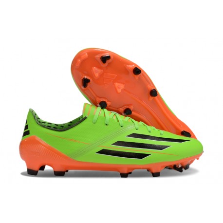 adidas F50 Elite FG Nuovo Verde Arancione Nero