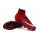 Scarpette da Calcio Uomo Nike Mercurial Superfly FG ACC Rosso Nero Bianco
