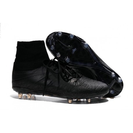 Scarpe da Calcio Neymar Nike Hypervenom Phantom II FG ACC Tutto Nero